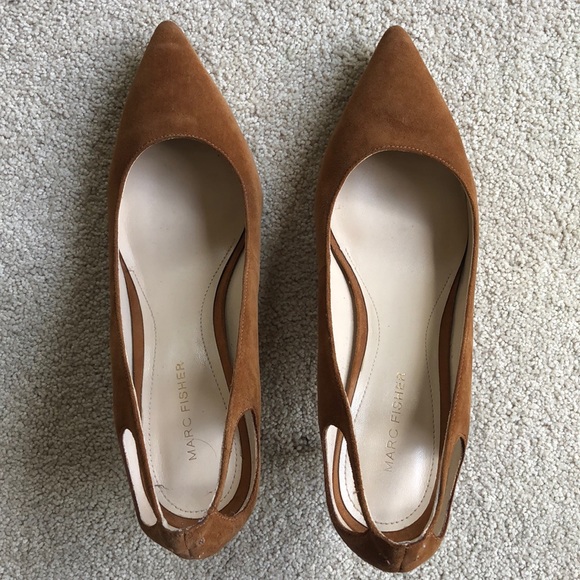 Marc Fisher | Shoes | Marc Fisher Teagin Suede Pumps | Poshmark